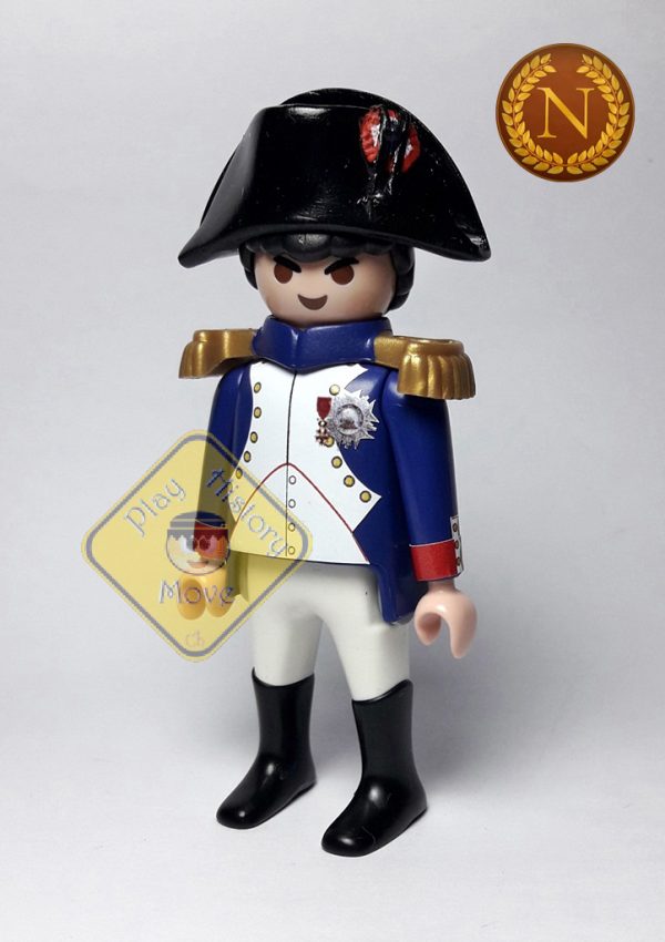 Napoleón Bonaparte uniforme azul