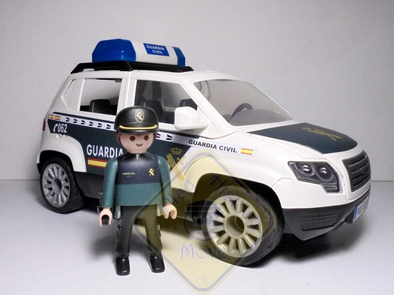 Figurine PLAYMOBIL Custom Guardia Civil Tráfico – Neuf, Artisanal, Fabriqué En Espagne
